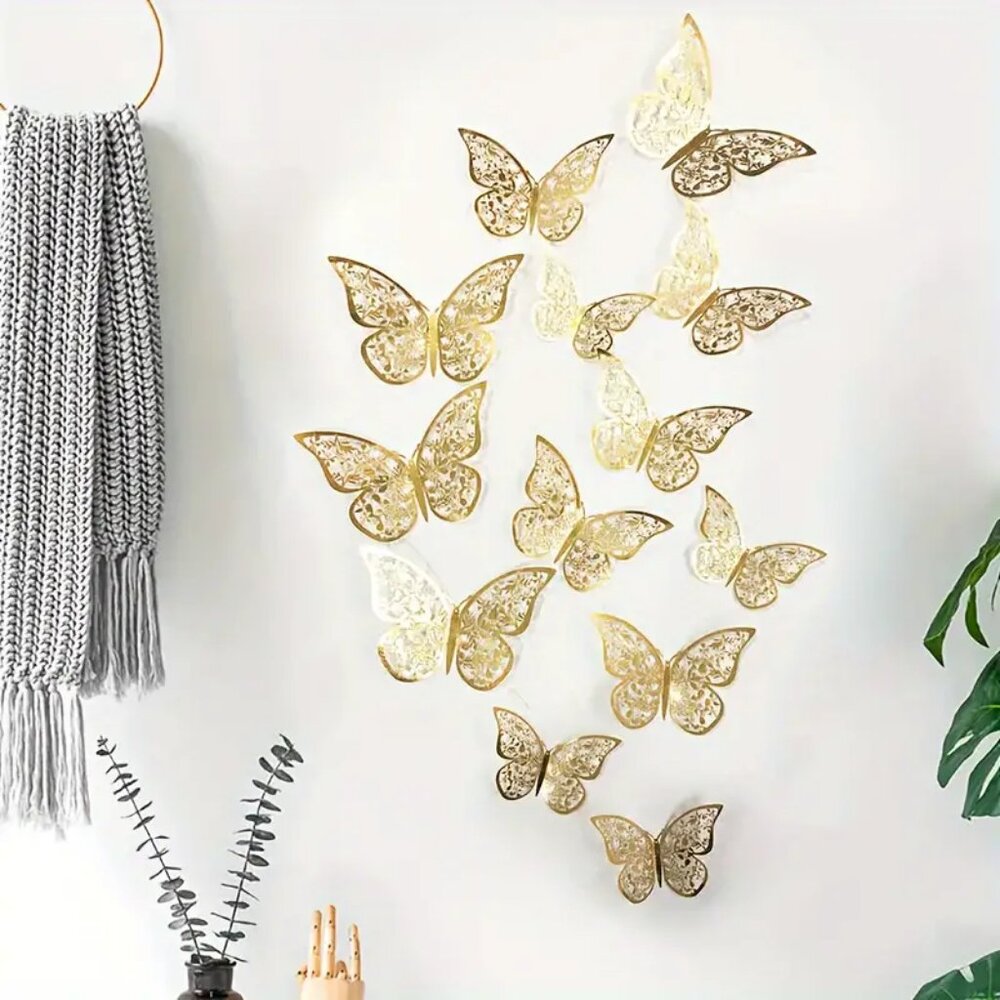 3D Butterfly Decorations